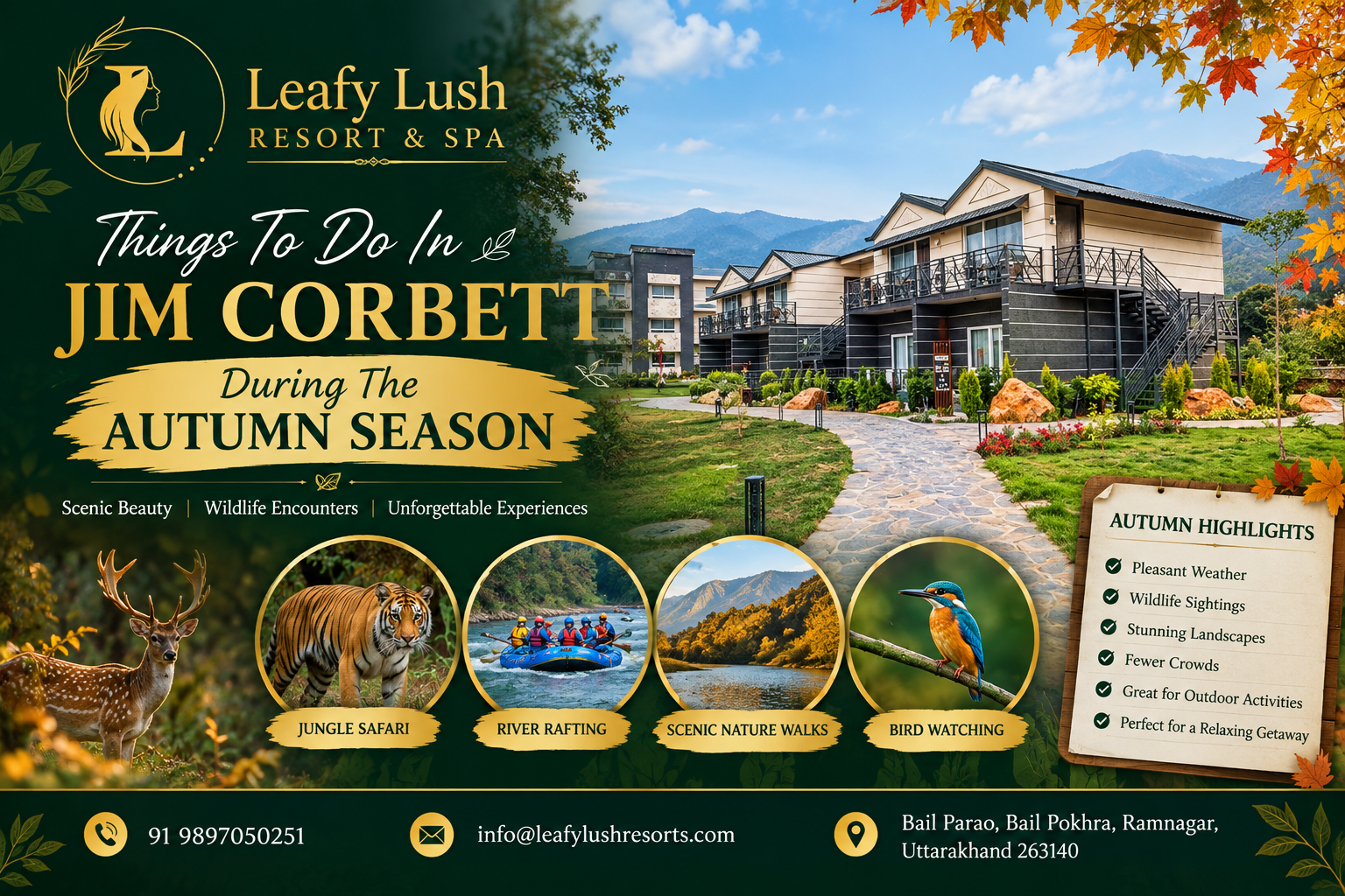 Best Luxury Resort in Jim Corbett